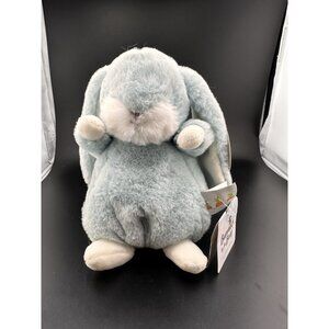 Bunnies by the Bay Blue Tiny Nibble Bunny Plush NWT Stuffed Animal 2022 Blue‎ 7”
